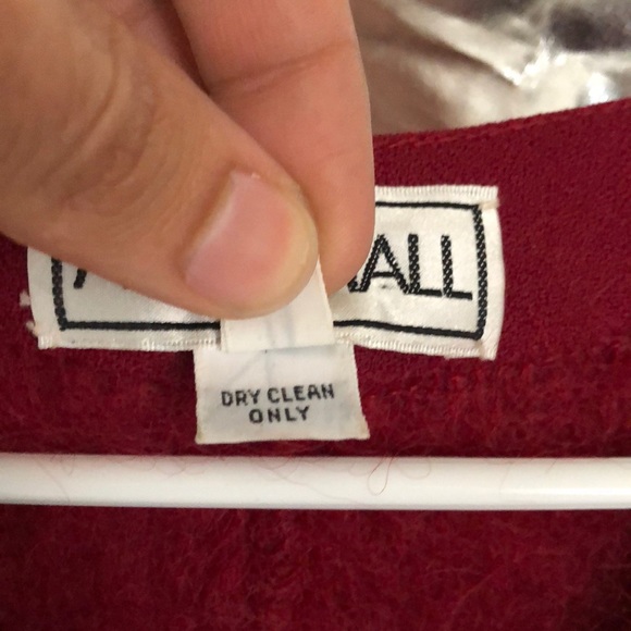 Vintage Mo-Hair Cardigan w Ornate Golden Buttons - Picture 3 of 5